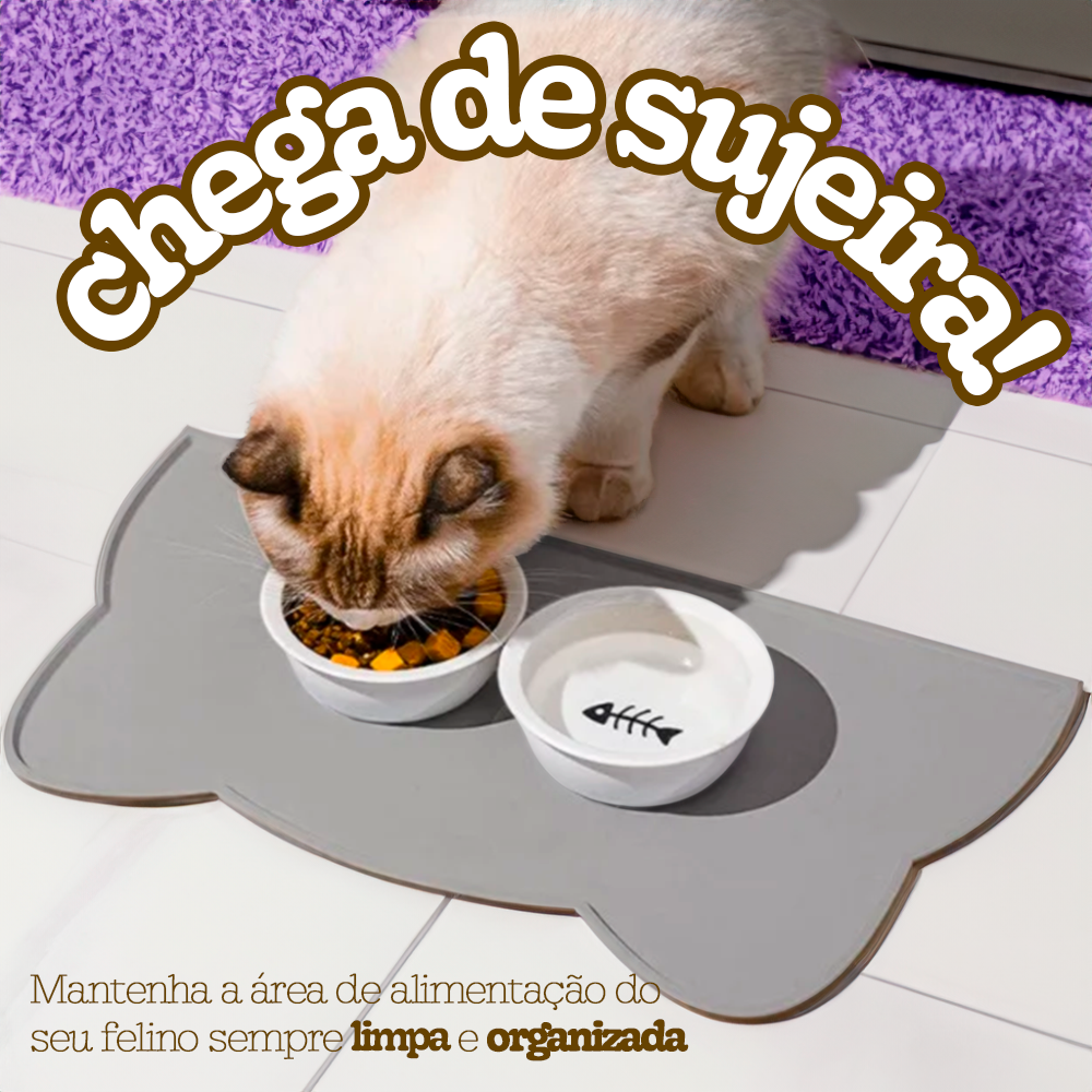 Tapete Silicone para Pets