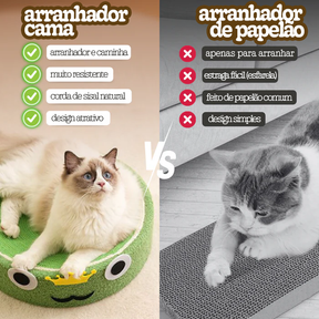 Arranhador Cama para Gatos