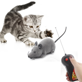 Brinquedo Rato de Controle Remoto para Gatos