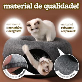 Cama Túnel para Gatos