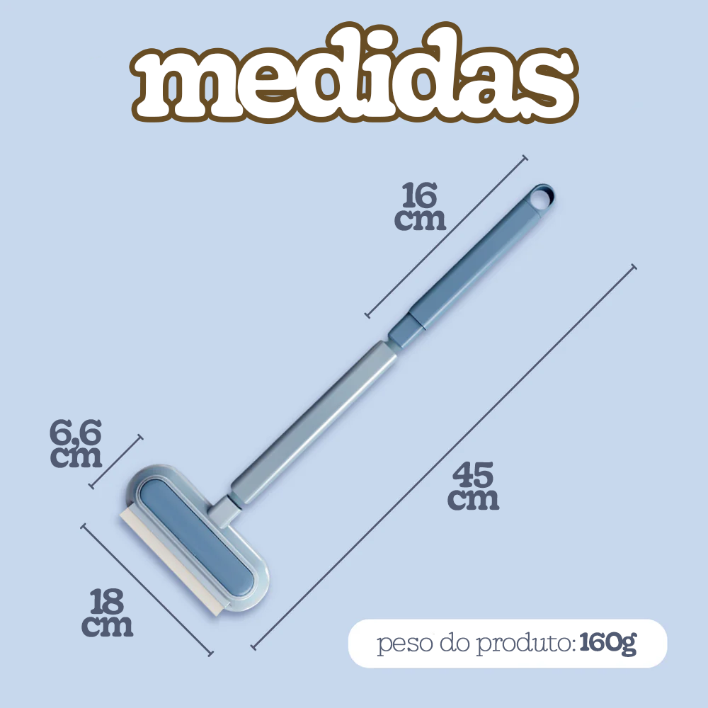 Removedor de Pelos Multitarefas