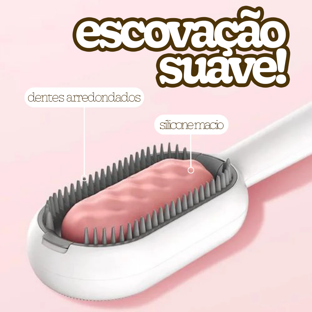 Escova Gruda-Pelos Multifuncional