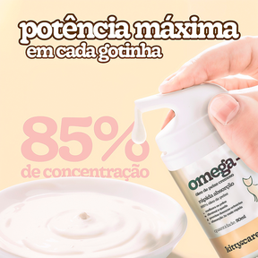 Óleo de Peixe Cremoso para Gatos