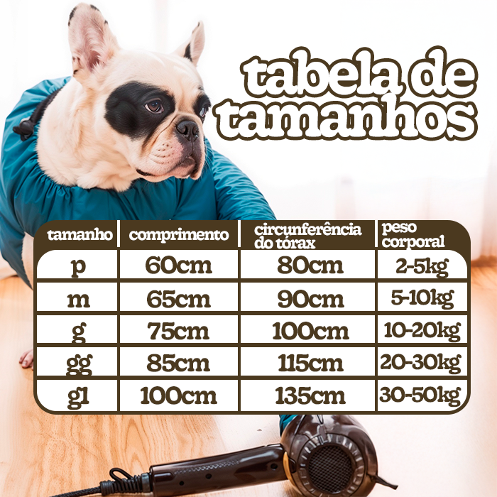 Traje Seca Pet