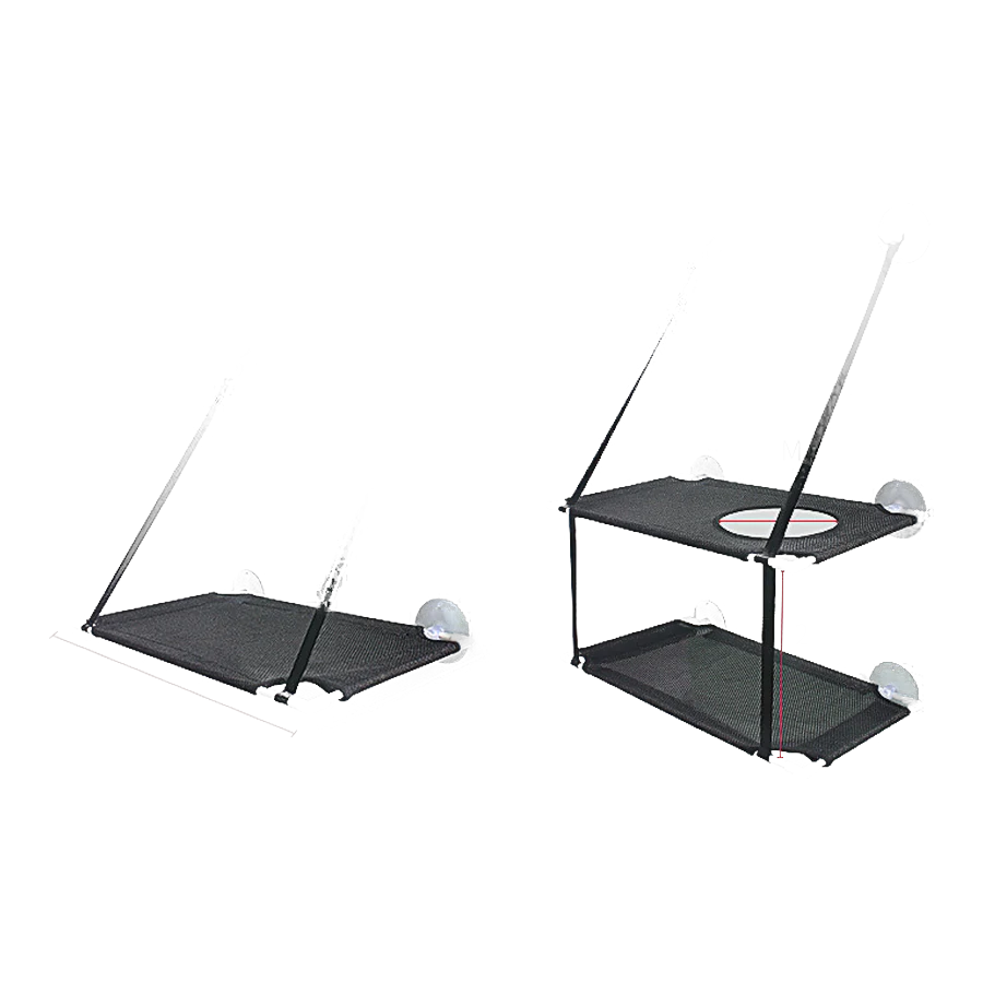 Cama de Janela Dobrável para Gatos